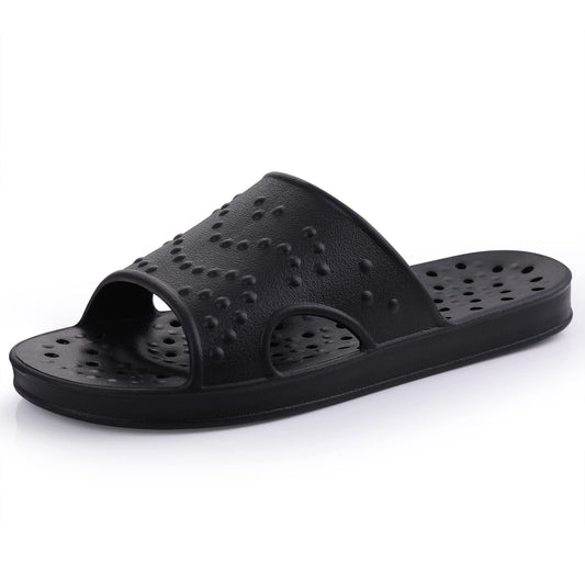 Litfun Shower Shoes for Women Men, Bath Slippers, Shower Sandals with Drain Holes
