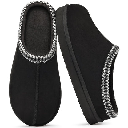 Litfun Memory Foam Slippers for Women Men Cozy Warm House Shoes Indoor and Outdoor
