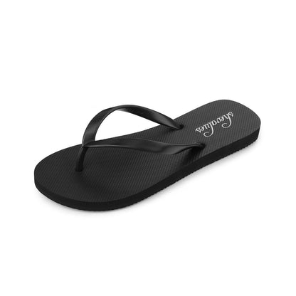 Litfun Slim Flip Flops for Women Casual Thong Flat Sandals Soft Rubber Slip on Sandals