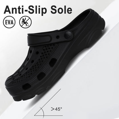 Litfun Unisex Garden Clogs Shoes with Arch Support Soft Slip-on Sandals for Women and Men