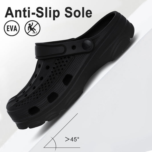 Litfun Unisex Garden Clogs Shoes with Arch Support Soft Slip-on Sandals for Women and Men