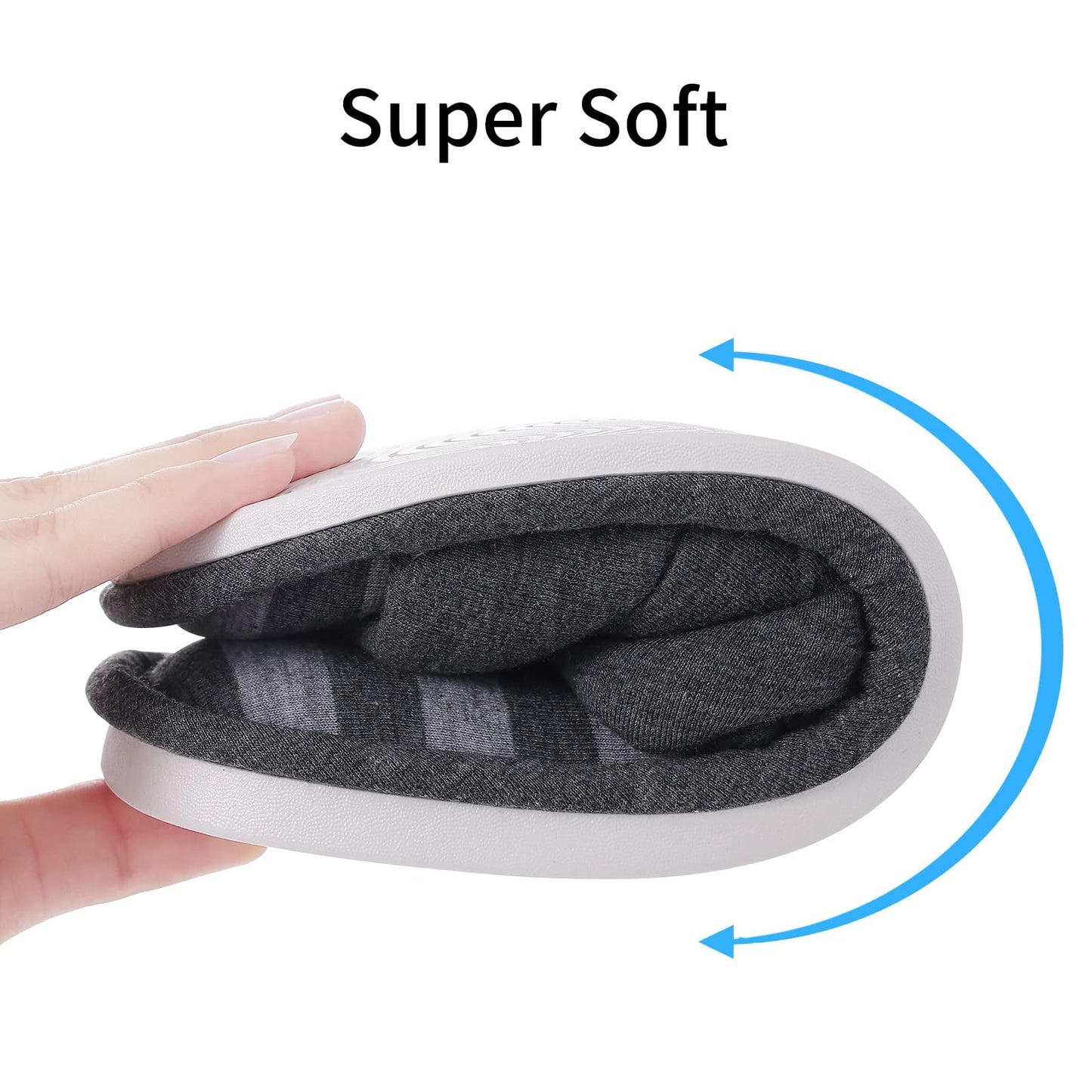 Litfun Women's Slide Slippers Open Toe House Slippers for Women House Shoes