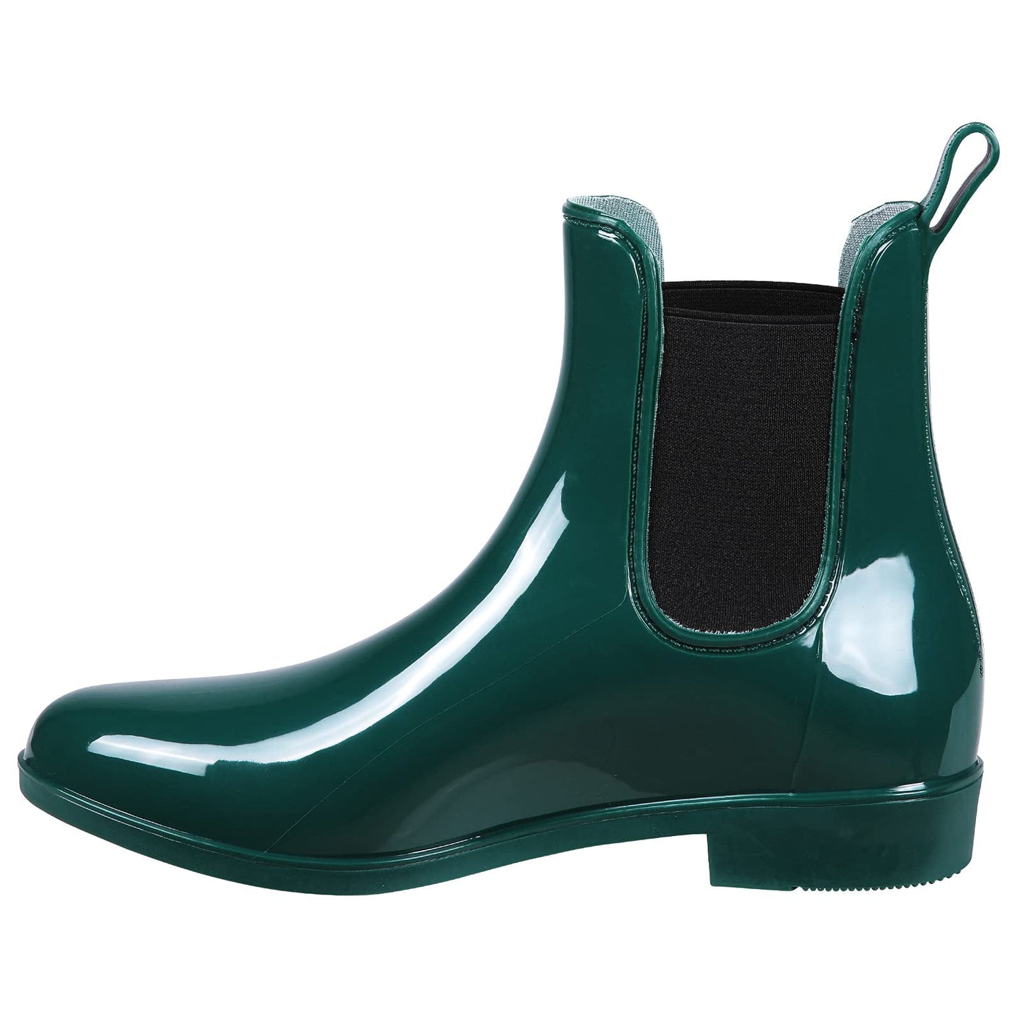 Litfun Women's Short Ankle Rain Boots Lightweight Chelsea Booties Rubber Waterproof Garden Rain Boots for Women