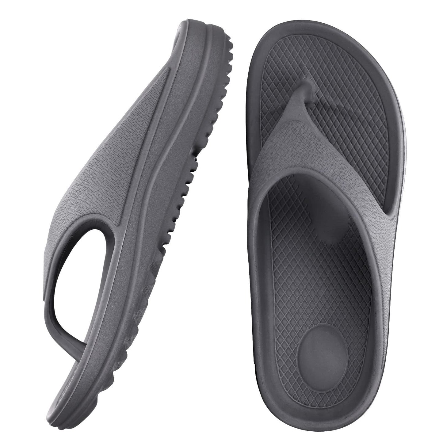 Litfun Orthotic Flip Flops for Women, Pillow Soft Recovery Thong Sandals Slippers