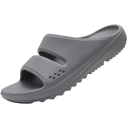 Litfun Slide Sandals for Women, Thick Sole Non-Slip Slide Slippers with Arch Support