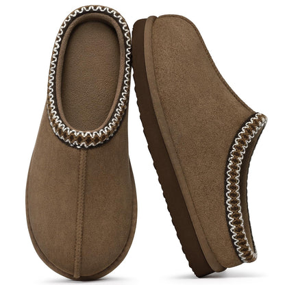 Litfun Memory Foam Slippers for Women Men Cozy Warm House Shoes Indoor and Outdoor