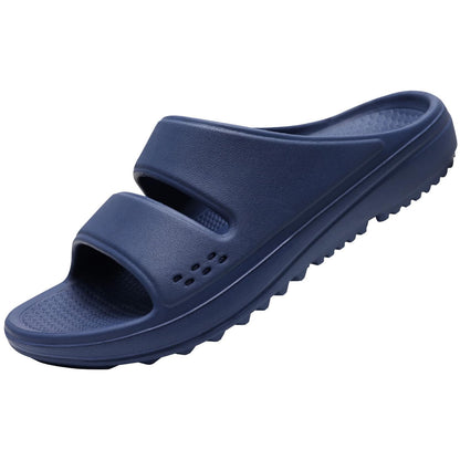 Litfun Slide Sandals for Women, Thick Sole Non-Slip Slide Slippers with Arch Support