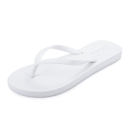 Litfun Slim Flip Flops for Women Casual Thong Flat Sandals Soft Rubber Slip on Sandals