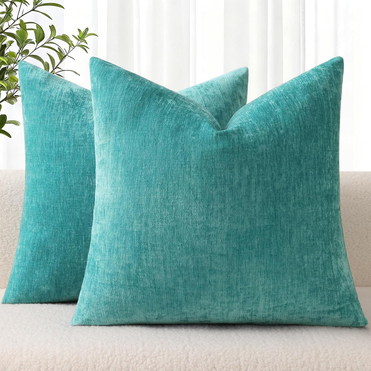decorUhome Set of 2 Throw Pillow Covers