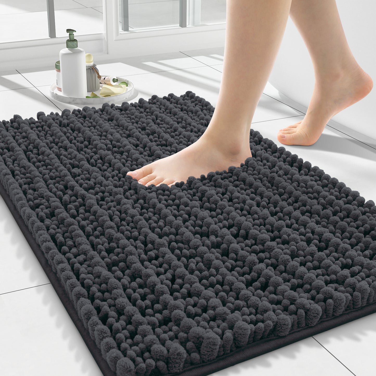 Simmore Chenille Bathroom Rugs