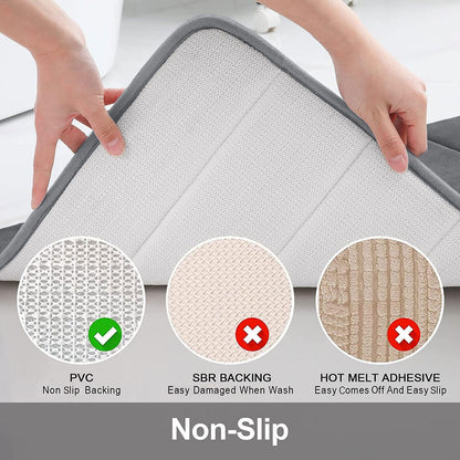 Buganda Memory Foam Bath Mats