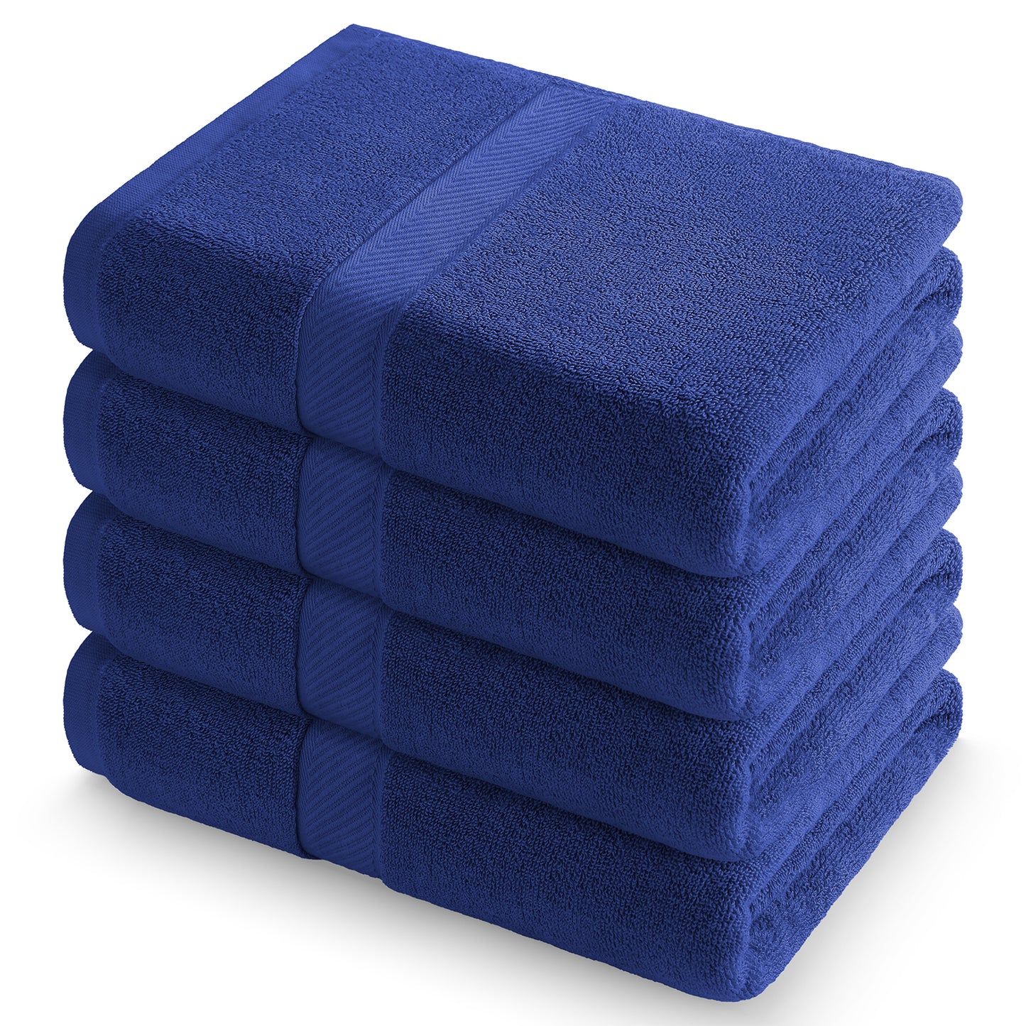 decorUhome Pack of 4 Bath Towels 27 x 55 Inches