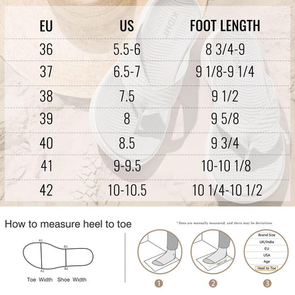 Comwarm Sport Flip Flops for Women, Comfortable Walking House Thong Sandals Slippers for Summer