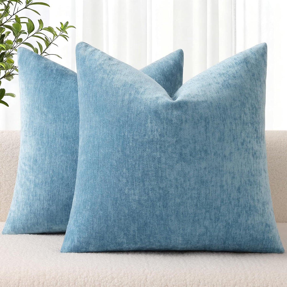 decorUhome Set of 2 Throw Pillow Covers