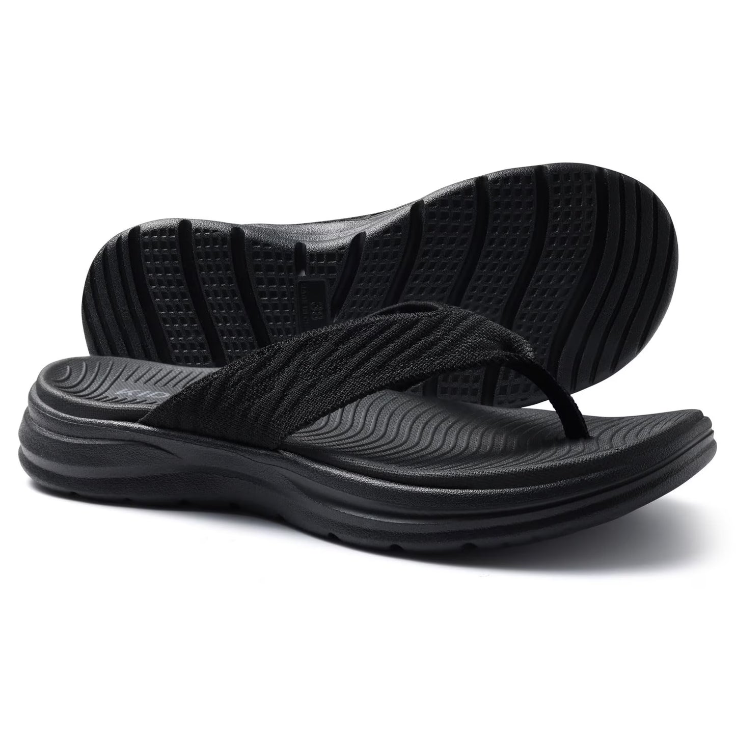Comwarm Sport Flip Flops for Women, Comfortable Walking House Thong Sandals Slippers for Summer
