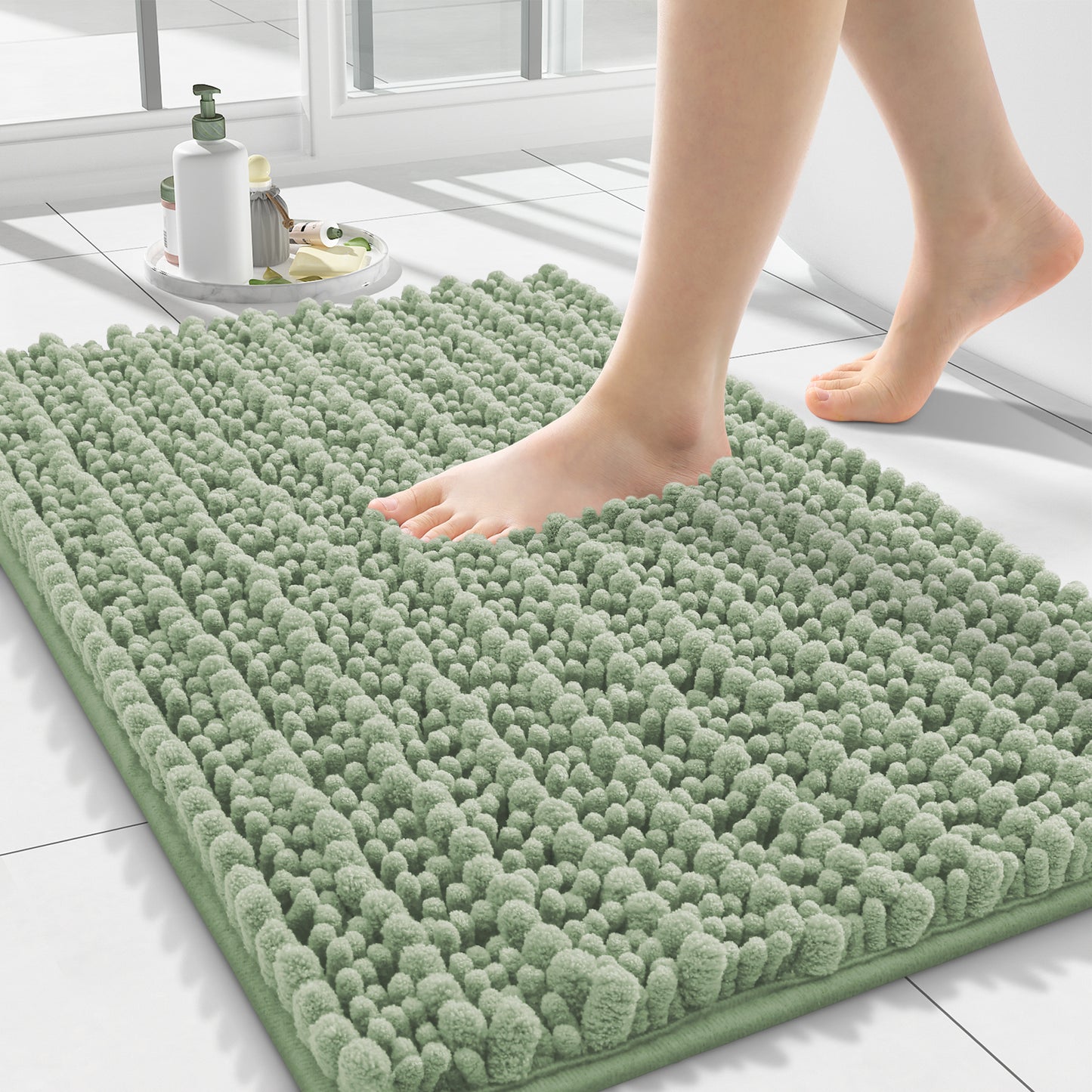 Simmore Chenille Bathroom Rugs