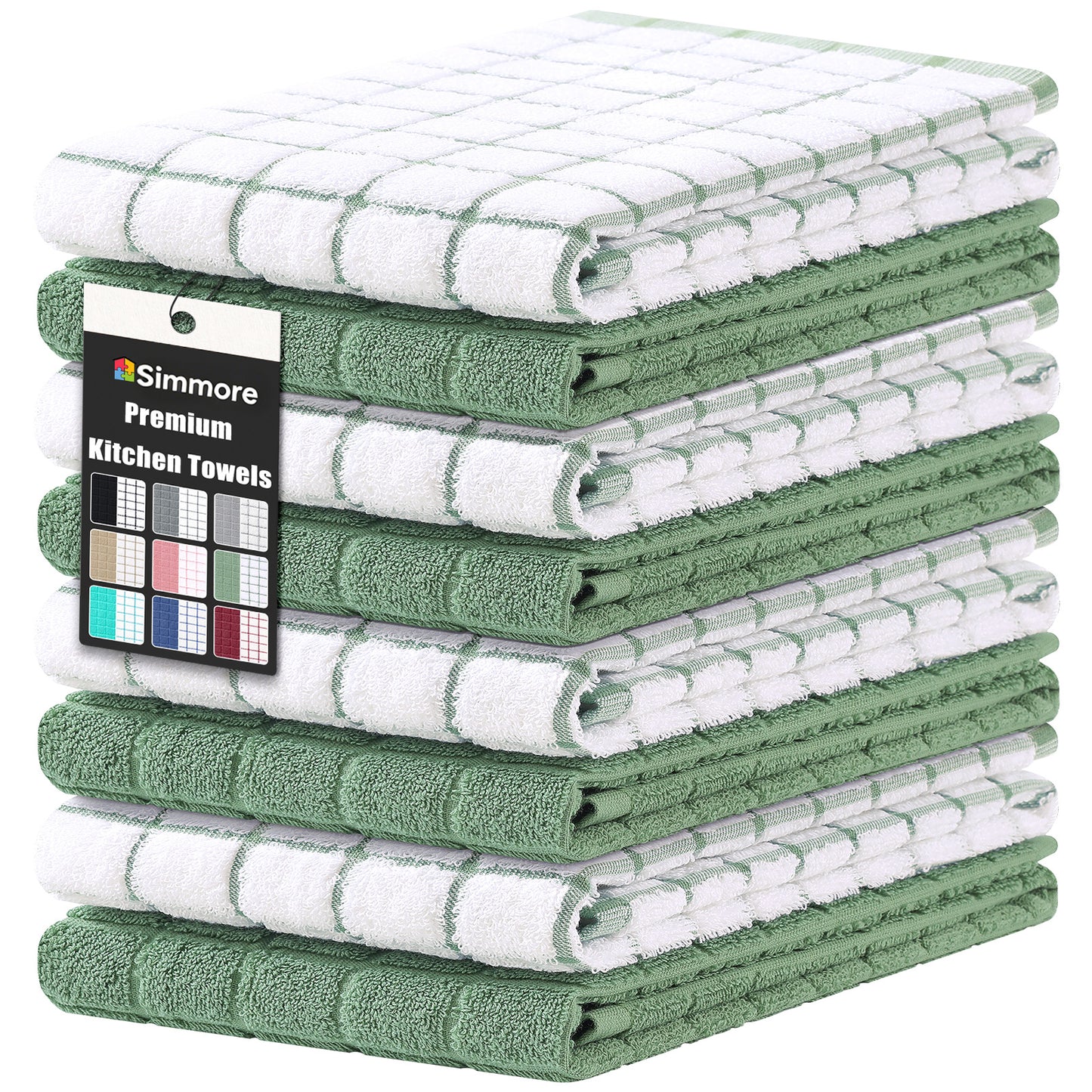 Simmore pure Cotton Terry Kitchen Towels