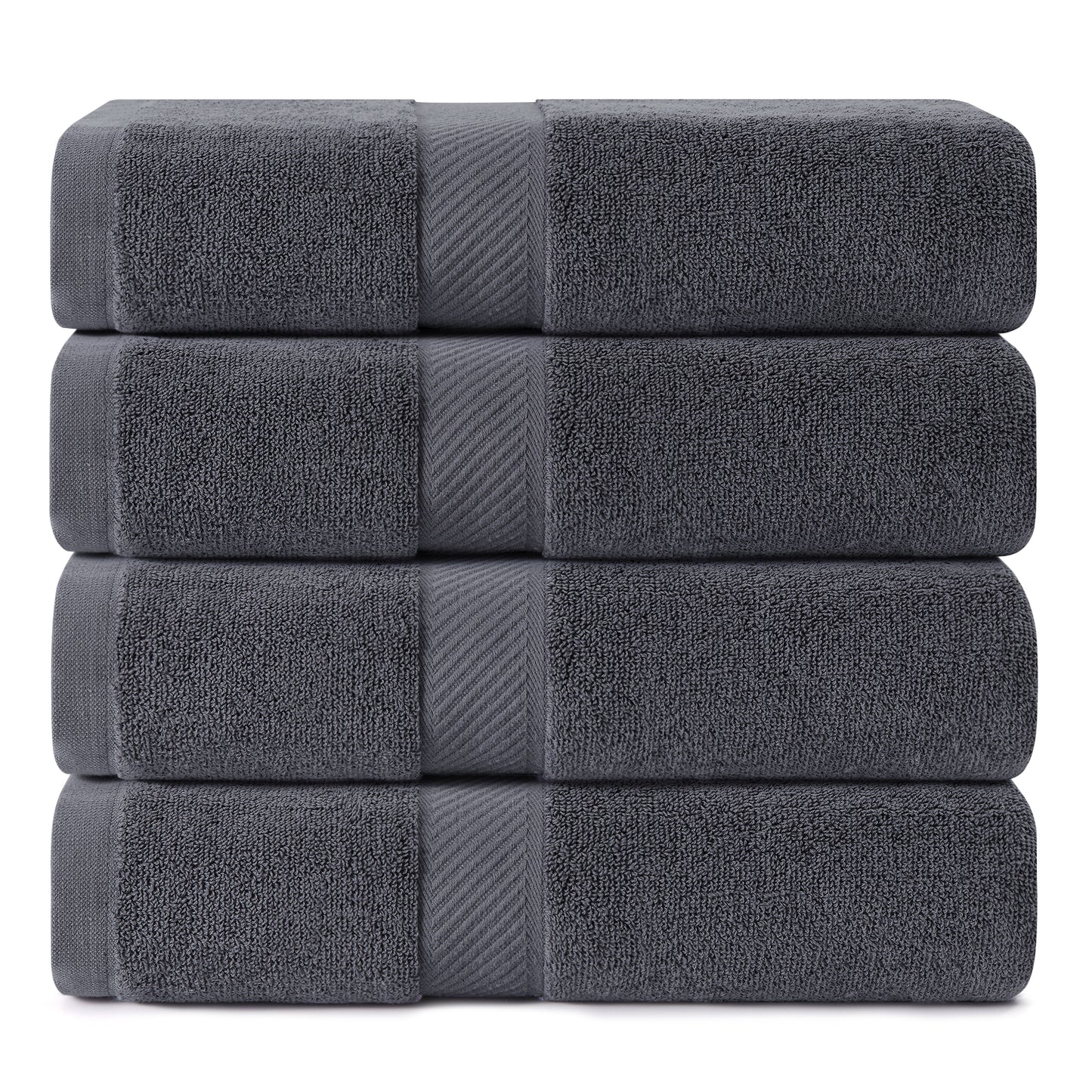 Simmore 100% Cotton Pack of 4 Bath Towels