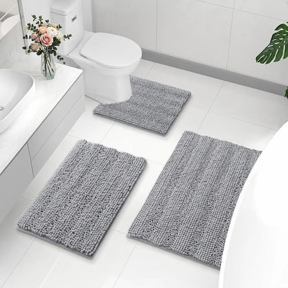 Buganda Chenille Bathroom Rug
