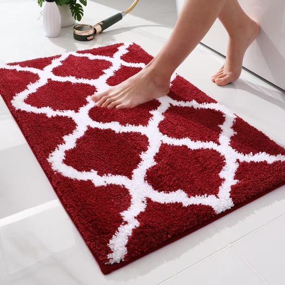 Buganda Microfiber Bathroom Rugs and Mats