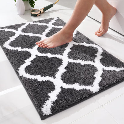 Buganda Microfiber Bathroom Rugs and Mats